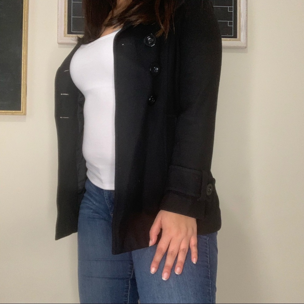 Black Pea Coat
